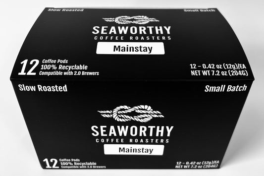 Seaworthy Coffee Roasters Coffee Pod Kcup Box Mainstay